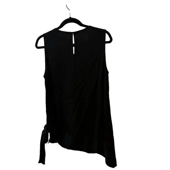 Soft Surroundings Women's Black Sleeveless Blouse Size M Casual Top - Picture 3 of 13